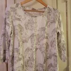 Ladies Paisley top